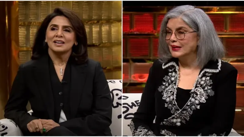 Koffee with Karan 8: Not partying during their era to motherhood; 7 times Neetu Kapoor-Zeenat Aman got real