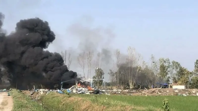 Around 20 killed in explosion at Thai firework factory