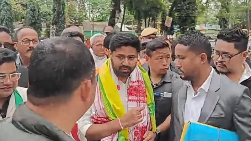 Assam: AJP's Lurin Jyoti Gogoi files nomination from Dibrugarh Lok Sabha seat