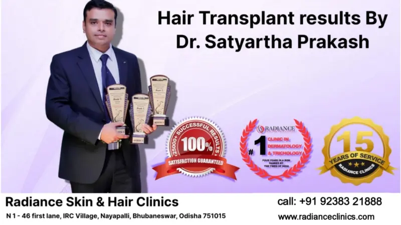 Radiance Clinics: A Beacon of Excellence in Skincare and Hair Restoration, Led by Dr. Satyartha Prakash