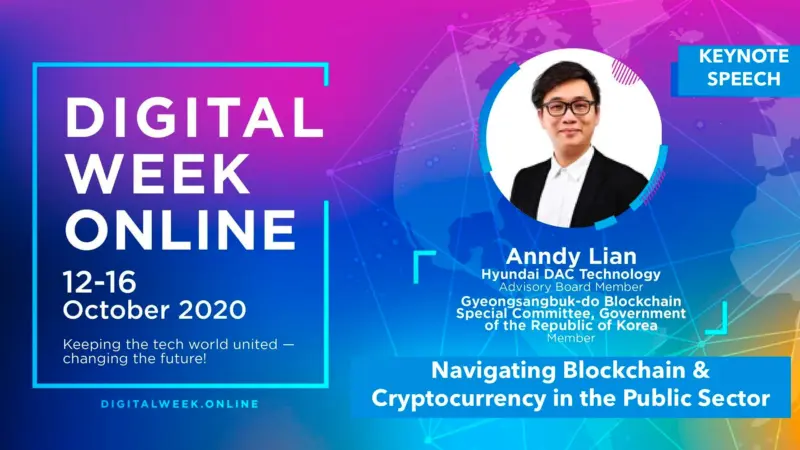 Anndy Lian Delivers Keynote Speech on: “Navigating Blockchain & Cryptocurrency in the Public Sector”