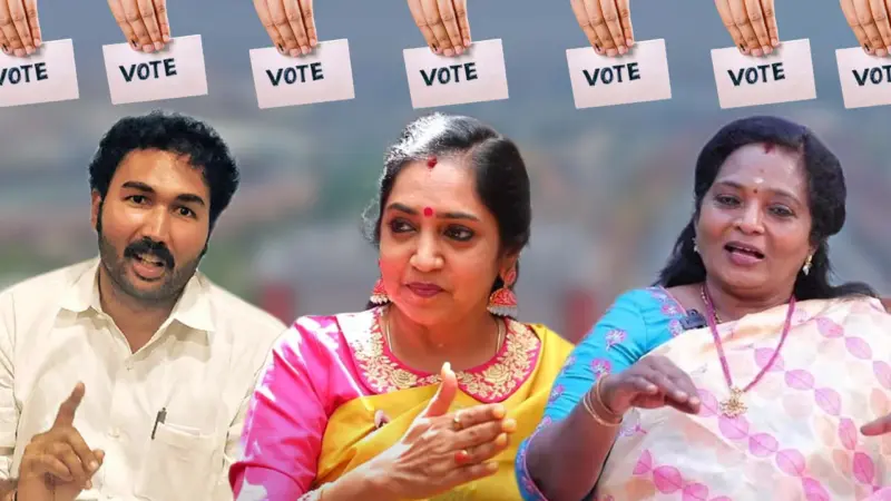 மீண்டும் வெல்வாரா தமிழச்சி.குறிவைக்கும் ஜெயவர்தன்.தட்டிப் பறிப்பாரா தமிழிசை..தென்சென்னை ரேஸில் முந்துவது யார்?