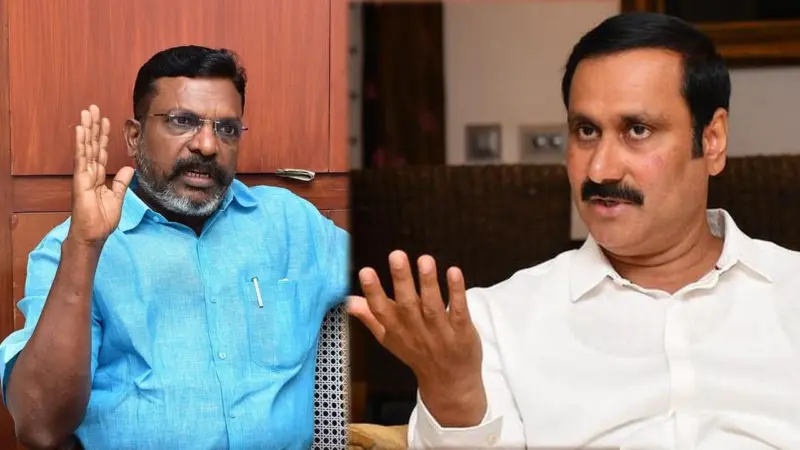 "சொந்த மக்களுக்குத் துரோகம்" : பாஜக -பாமக கூட்டணி குறித்து திருமா பேட்டி!