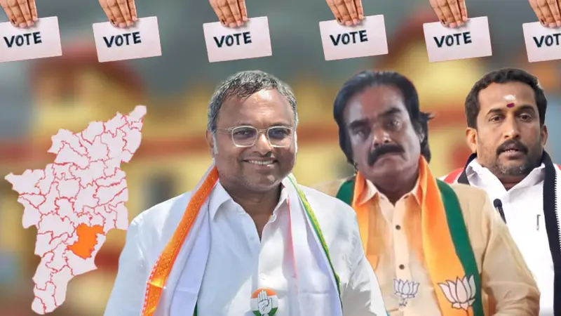 சிவகங்கை: காங்கிரசுக்குள் எதிர்ப்பு, அதிமுகவின் வேகம். கார்த்தியை கரையேற்றும் அமைச்சர்கள்!