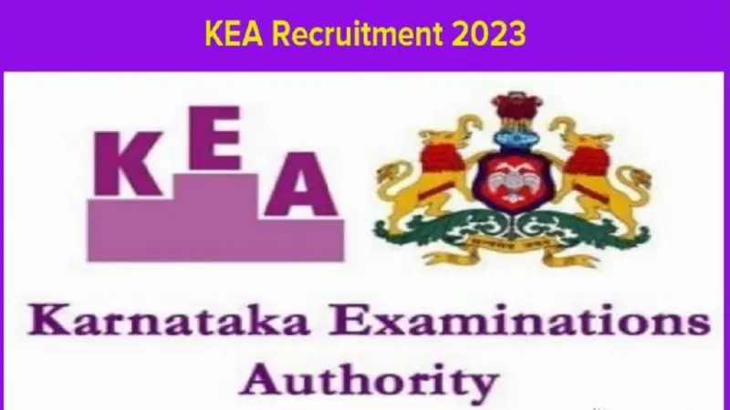 KEA Recruitment 2023 : ವಿವಿಧ ಹುದ್ದೆಗಳಿಗೆ ಅರ್ಜಿ ಆಹ್ವಾನ