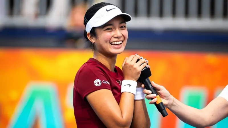 Alexandra Eala Shares the Experience of Being a Famous Celebrity in Philippines