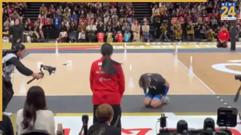 Japanese volleyball player hits judge by mistake, apology video goes viral, his name is.