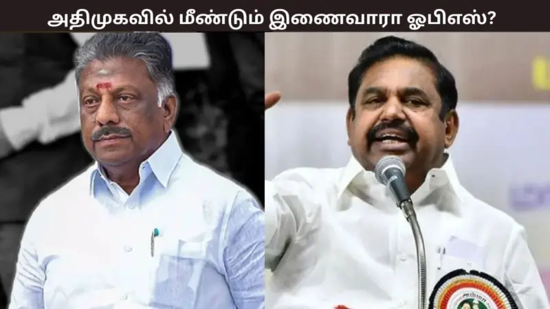 ஓபிஎஸ் மீண்டும் அதிமுகவில் இணைவாரா? - எடப்பாடி பழனிசாமியின் பதிலால் பரபரப்பு