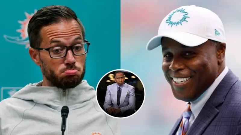 Racism? Stephen A. Smith Isn't Convinced by Dolphins Just Firing Chris Grier: "I Better Hear Mike McDaniel's Name"