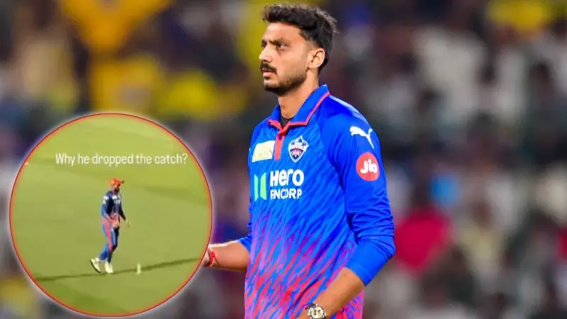 Fans Accuse Axar Patel of Deliberately Dropping Catch Against PBKS, Truth Revealed
