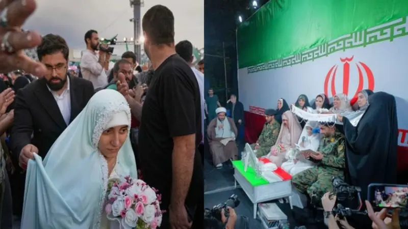 Iran: యుద్ధ భయం.. సామూహిక వివాహాలు చేస్తున్న ఇరాన్