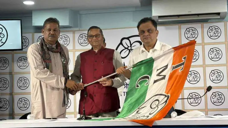 বিজেপির মঞ্চে বামফ্রন্টকে ভোট দেওয়ার কথা বলা চন্দ্র তৃণমূলে