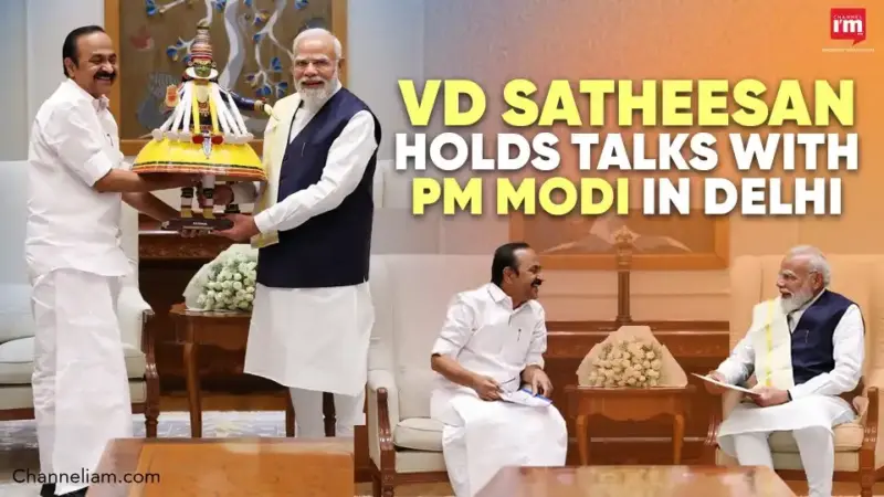 VD Satheesan Meets PM Modi In Delhi