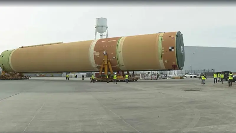 NASA rolls out key Artemis III rocket stage for 2027 Moon mission