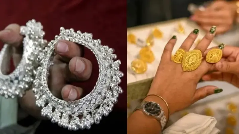 MCX में चांदी लुढ़की, ग्लोबल उतार-चढ़ाव के बीच सोना स्थिर