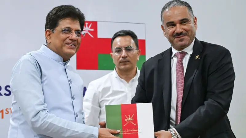 India-Oman free trade pact kicks in, opens duty-free access for 99% exports