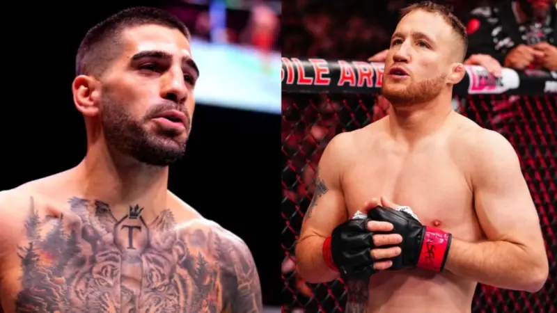 Ilia Topuria Analyzes 'Really Weird' Justin Gaethje Ahead of Title Unifier at the White House Event