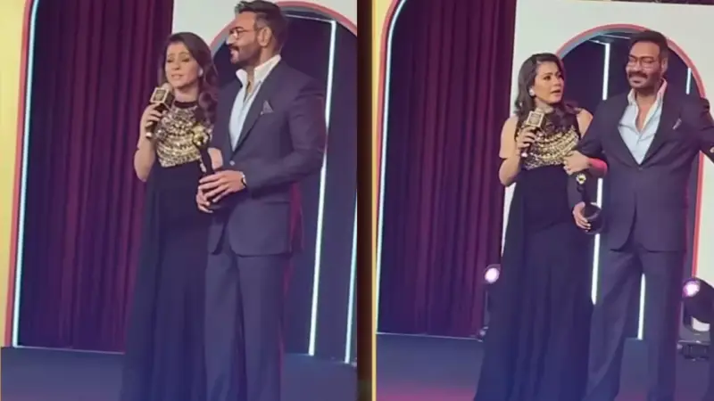 Kajol सबके सामने भड़की Ajay Devgn की इस हरकत पर वीडियो देख लोगों ने कहा- ओवरएक्टिंग