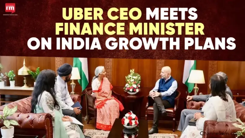 Uber CEO discusses India investment plans