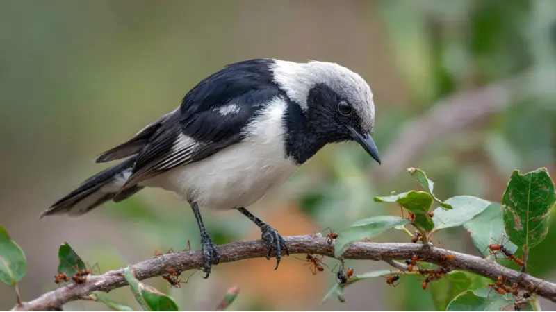 The Secret Behind Birds Letting Ants Crawl On Them