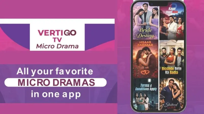 Vertigo TV and Balaji Studios, a Division of Balaji Telefilms collaborate for Hindi Vertical Dramas