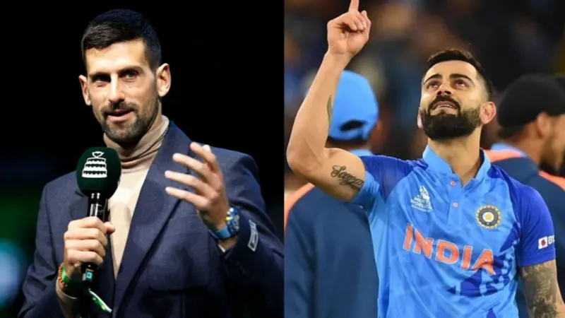 Virat Kohli is the 'Reason' Why Novak Djokovic Started Following Cricket: "He's Someone I Respect and Admire"