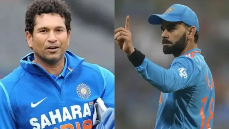 सचिन तेंदुलकर बनाम विराट कोहली: बतौर बल्लेबाज दोनों के ODI आंकड़ों की तुलना? जानें कौन निकल रहा नंबर-1