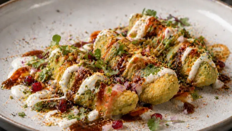 Recipe: Avocado Tempura Chaat