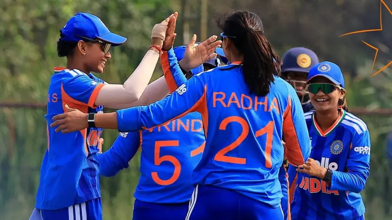 Women's Rising Stars Asia Cup: Radha Yadav's all-round brilliance takes India A into the final