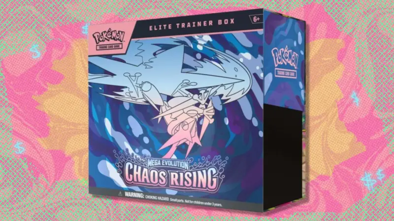 Pokémon TCG Chaos Rising Elite Trainer Box preorders are live — buy for under market price at Walmart