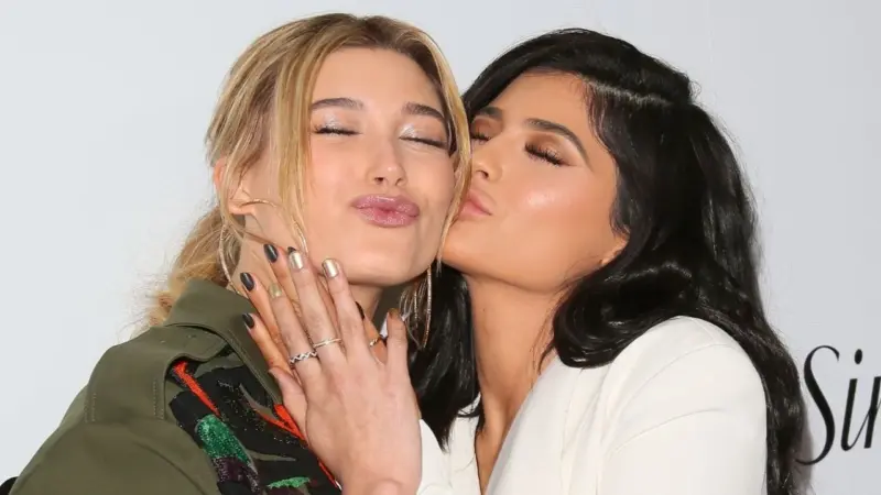 Kylie Jenner, Bella Hadid and Hailey Bieber Turn Heads in Coordinated Looks During West Hollywood Girls' Night Out