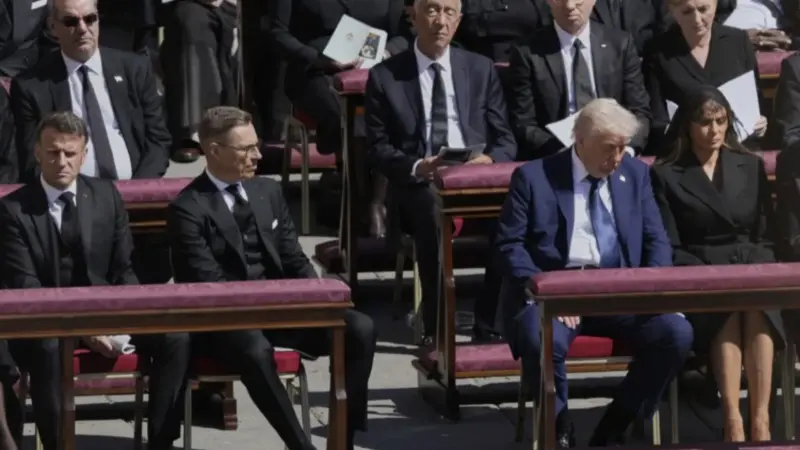 Did Donald Trump Fall Asleep During Pope's Funeral? Sparks 'Embarrassment' Claims