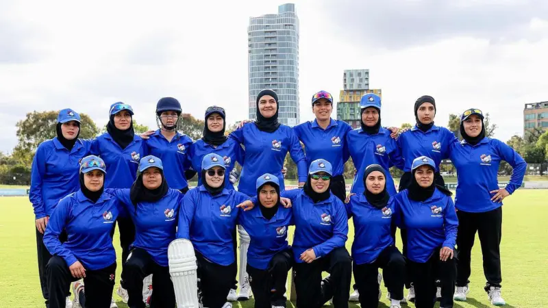 Afghanistan refugee women's cricket team set to embark on landmark England tour