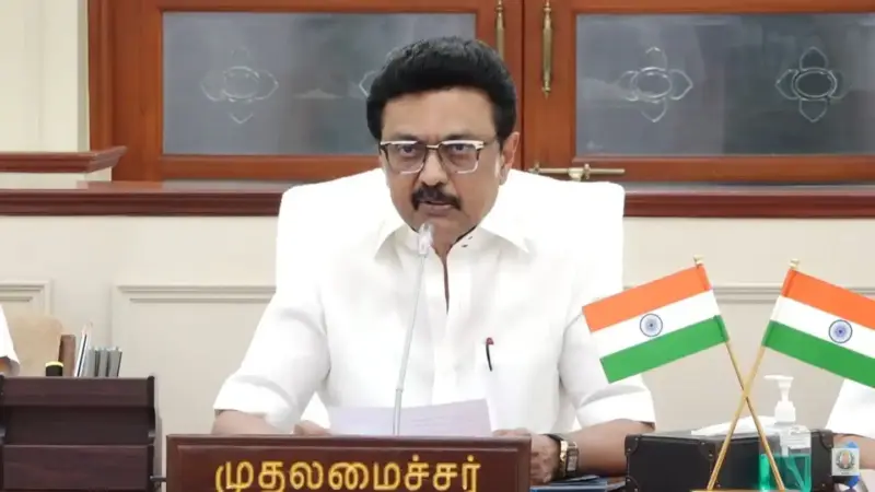 முதல்வர் பதவியை ராஜினாமா செய்தார் மு.க. ஸ்டாலின்