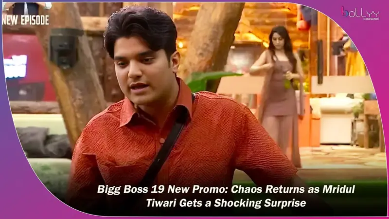 Bigg Boss 19 New Promo: Chaos Returns as Mridul Tiwari Gets a Shocking Surprise