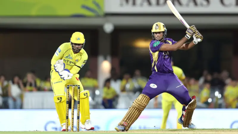 IPL 2026: कोलकाता प्लेऑफ से बाहर? CSK vs KKR मैच को 32 रन से जीता चेन्नई