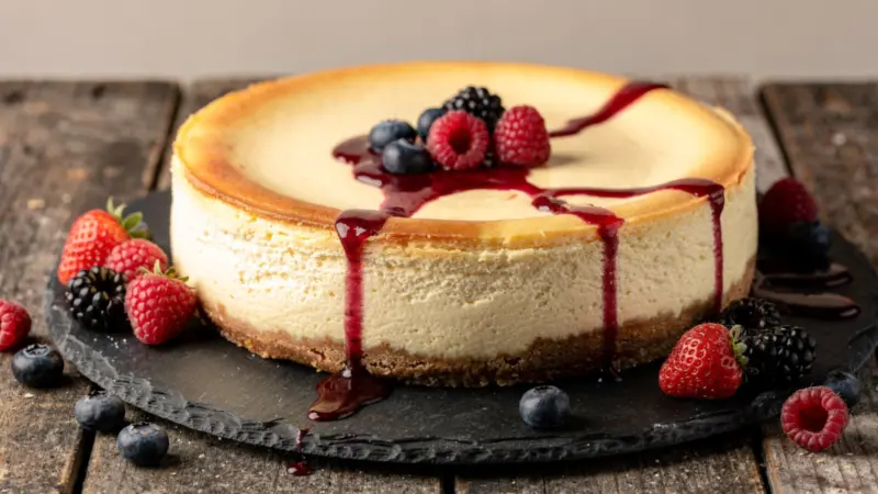 How To Bake A Perfect No-Crack Cheesecake In A Steam Oven