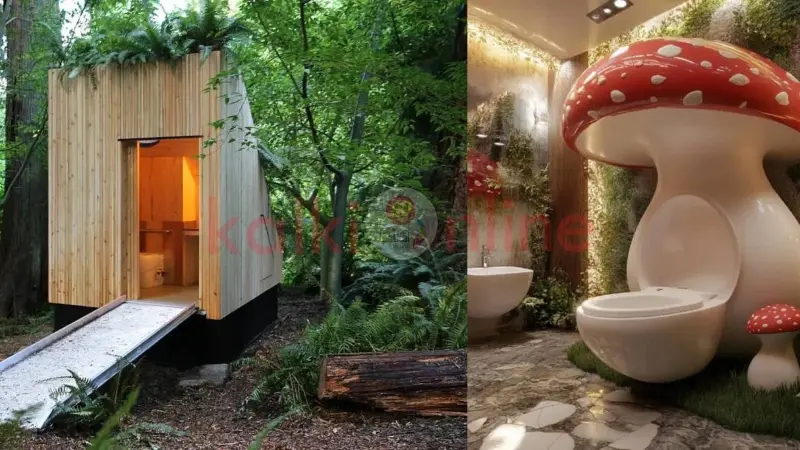 சுற்றுச்சூழலுக்கு உகந்த உலகின் முதல் 'காளான் டாய்லெட்'!