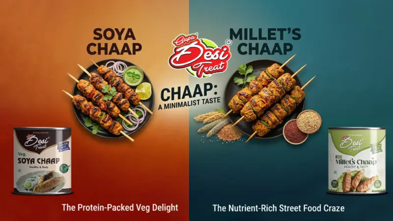 Soya Chaap to Millet’s Chaap: The Protein-Packed Veg Delight Reshaping India’s Street Food Craze