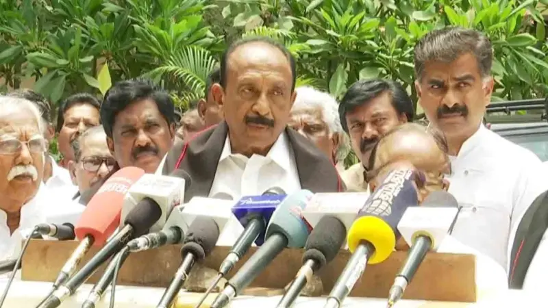 "திமுக கூட்டணிக் கட்சிகள் ஒருபோதும் தவெகவை ஆதரிக்காது" - அடித்து சொன்ன வைகோ!
