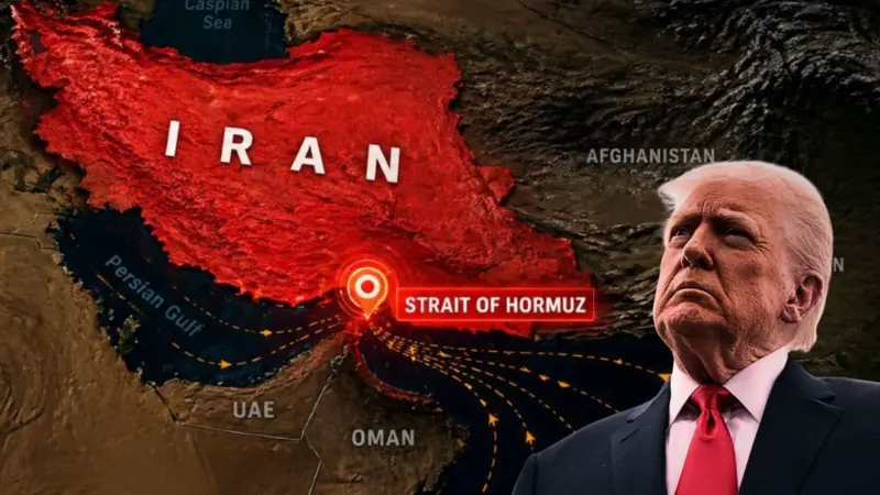 Trump says Iran 'choking like a stuffed pig', won't lift Hormuz blockade