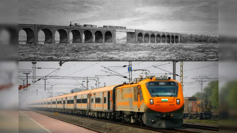 Indian Railways At 173: Authentic Historic Thane Bridge Image Revives A Forgotten Chapter Of Railway Legacy