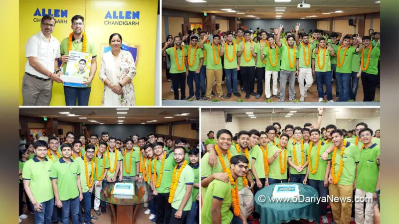 JEE Advanced 2026 Results : ALLEN students create history with AIR 1, 2 & 3 in JEE Advanced 2026