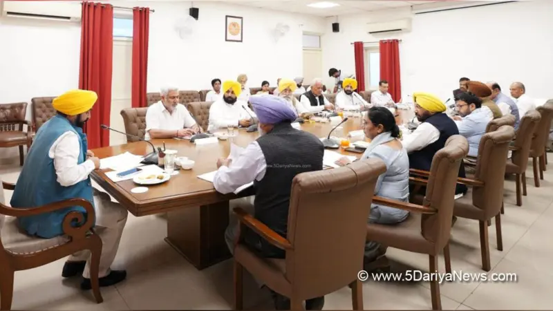 CM Bhagwant Singh Mann-led Punjab Cabinet clears citizen-led desilting policy to boost flood preparedness ahead of monsoon