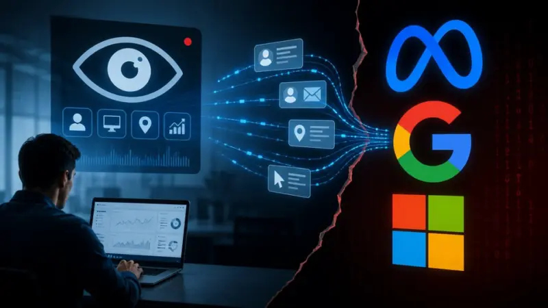 Your employer's tracking software is quietly feeding your private data to Google, Microsoft and Meta, study finds
