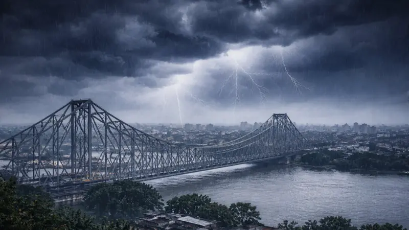Thunderstorms, Gusty Winds to Drench South Bengal; Week-long Rain Alert in North - When Will It Clear?
