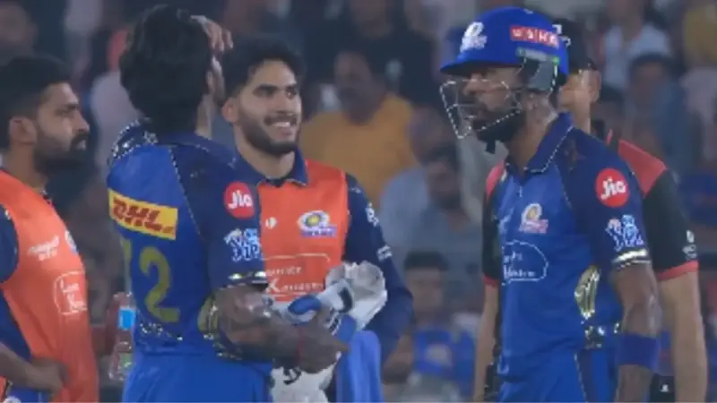 Hardik Pandya reveals what he said to Tilak during the time out - WATCH