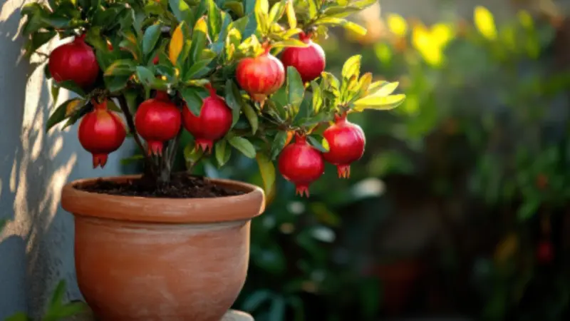 How to Grow Pomegranates at Home in Pots: Easy Tips for Juicy Fruits in Small Spaces
