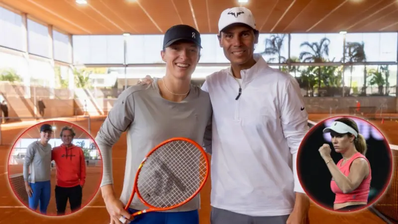 Danielle Collins Warns WTA Rivals After Iga Swiatek's Rafael Nadal Training Session and New Coaching Partnership: "Going to Be Scary"