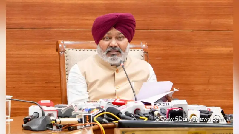 पंजाब द्वारा नया कीर्तिमान स्थापित : शुरुआत से अब तक की सबसे अधिक जीएसटी प्राप्ति, विकास दर में भारत में सबसे आगे : हरपाल सिंह चीमा